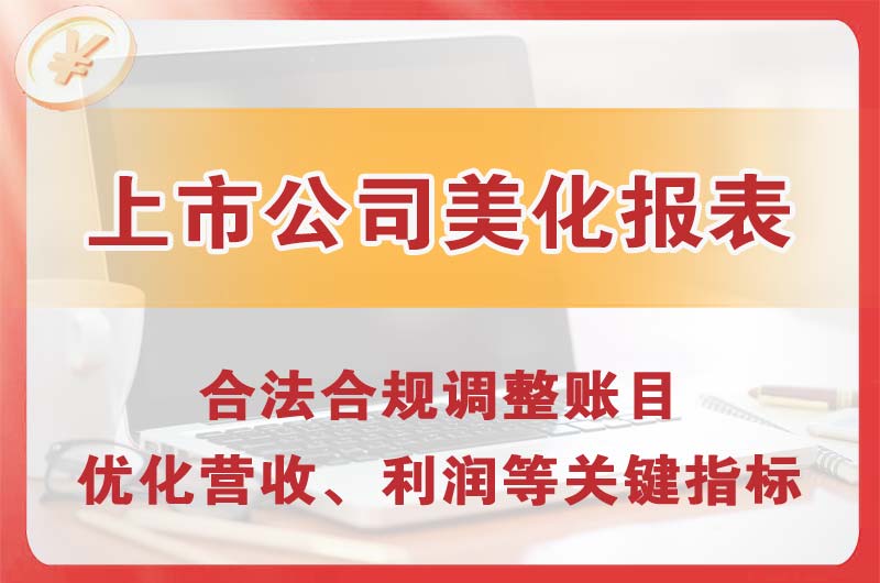 文昌上市公司美化报表